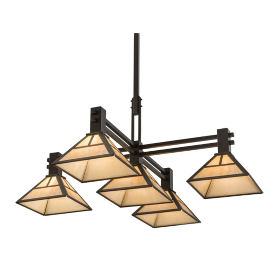 Meyda Tiffany Mission 5 Light 48" Wide Pendant