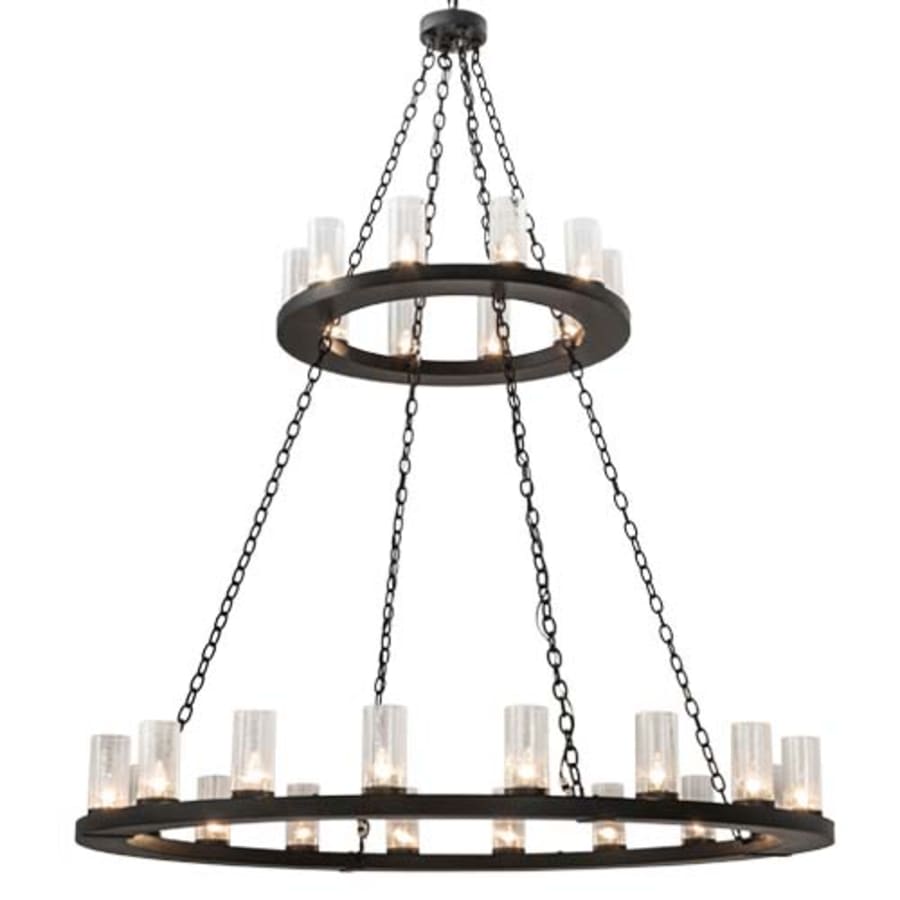 Meyda Tiffany Loxley 28 Light 60" Wide Ring Chandelier