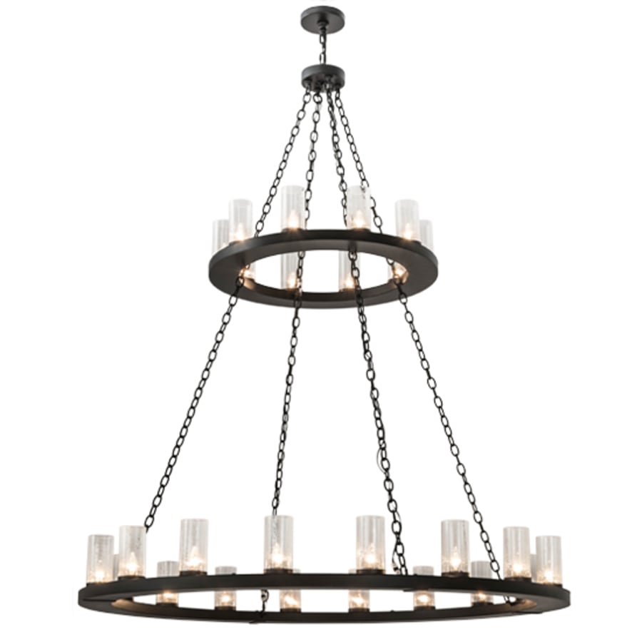 Meyda Tiffany Loxley 28 Light 60" Wide Ring Chandelier