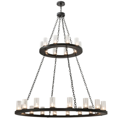 Meyda Tiffany Loxley 28 Light 60" Wide Ring Chandelier