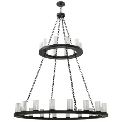Meyda Tiffany Loxley 28 Light 60" Wide Ring Chandelier