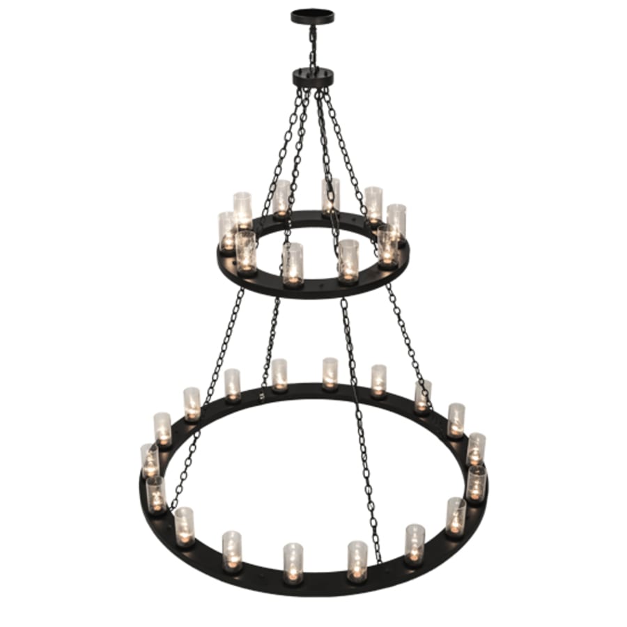 Meyda Tiffany Loxley 28 Light 60" Wide Ring Chandelier
