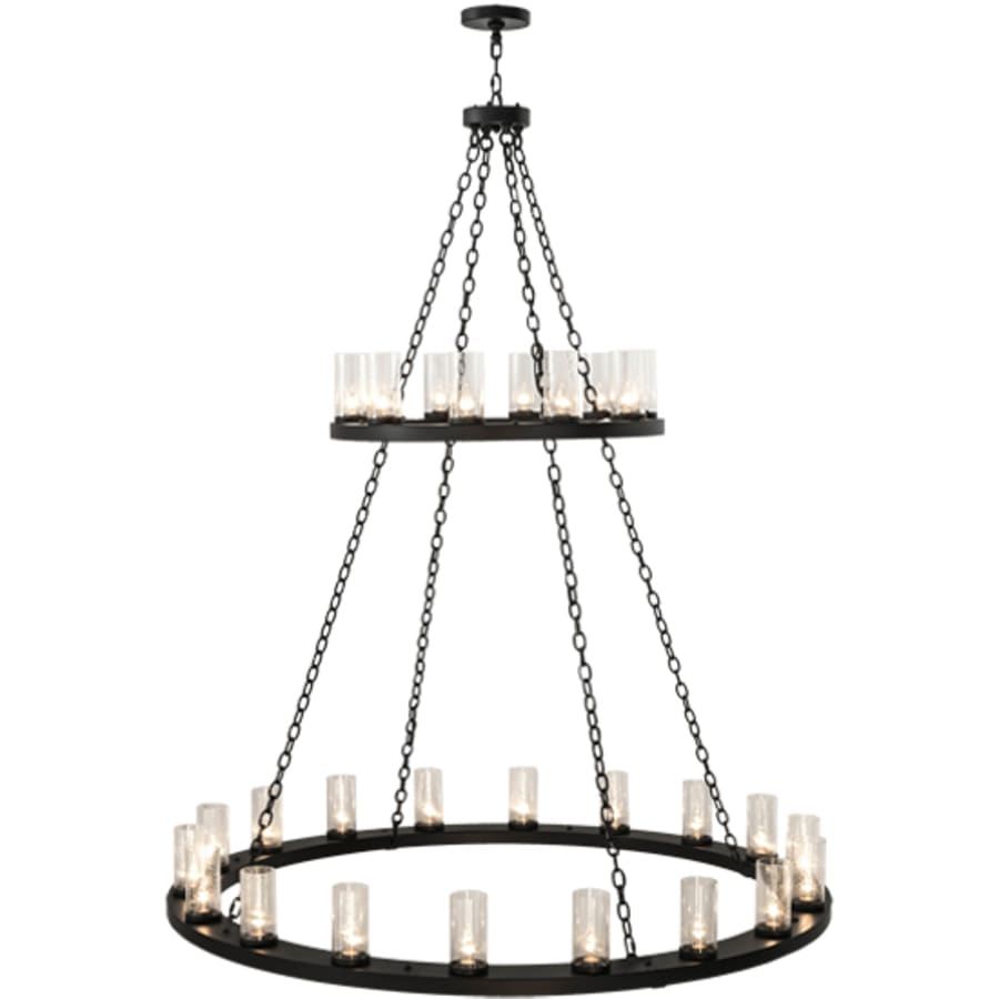 Meyda Tiffany Loxley 28 Light 60" Wide Ring Chandelier