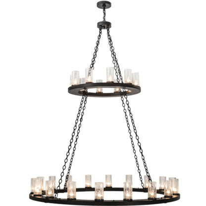 Meyda Tiffany Loxley 28 Light 60" Wide Ring Chandelier