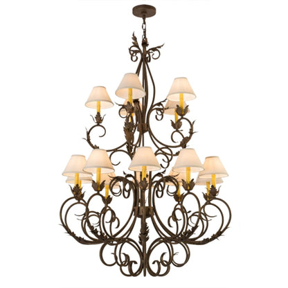 Meyda Tiffany Aexandria 15 Light 46" Wide Chandelier