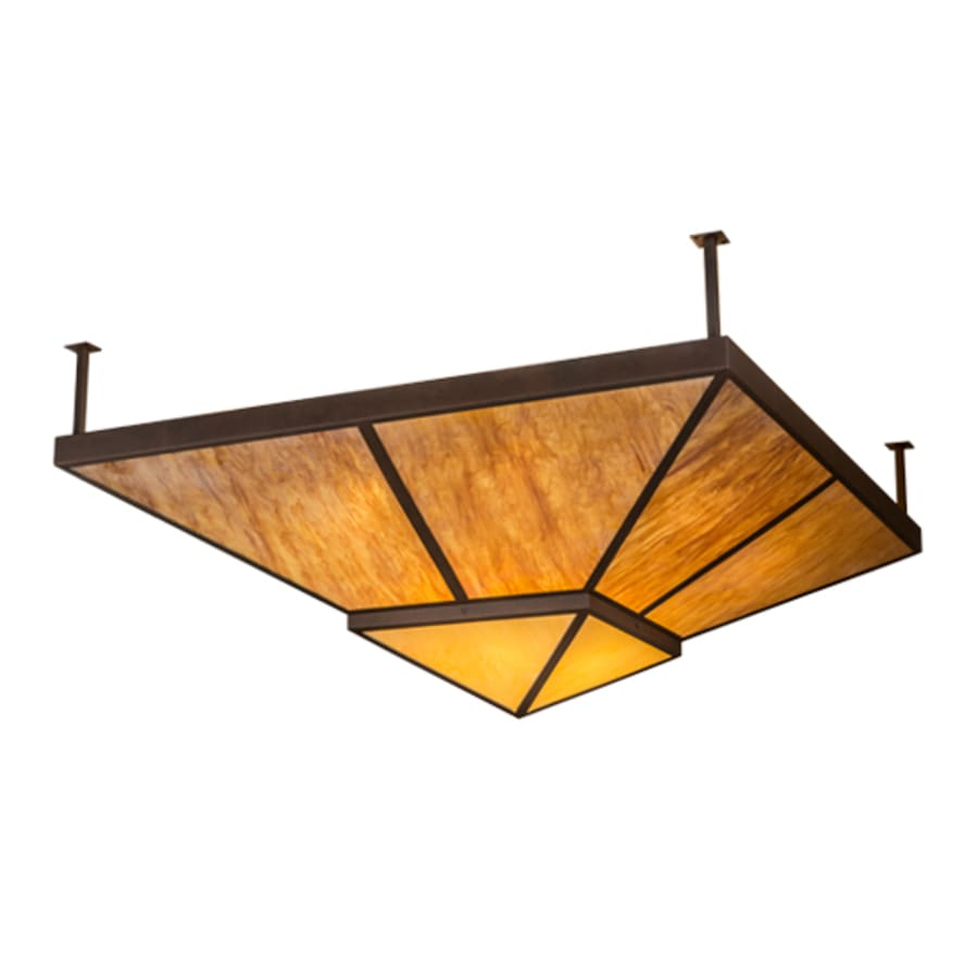 Meyda Tiffany Zephyrine 22 Light 11" Wide Semi-Flush Ceiling Fixture