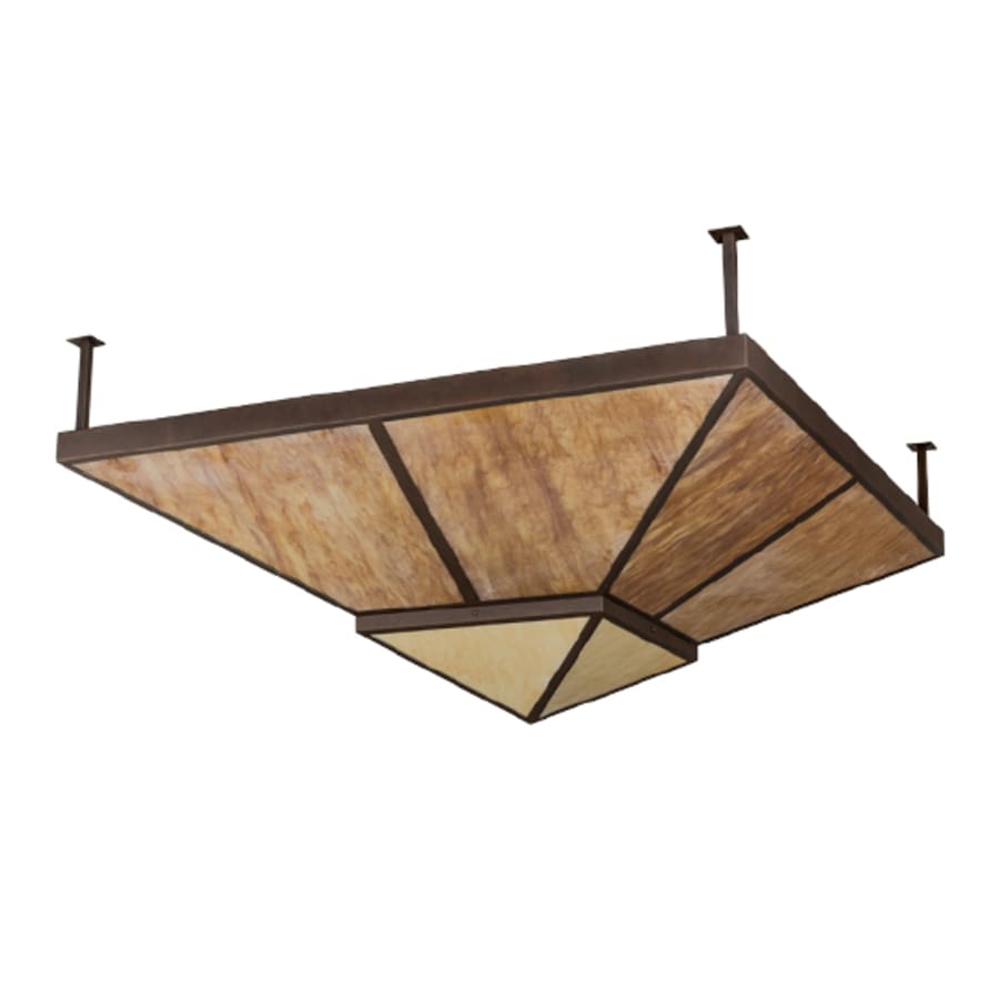 Meyda Tiffany Zephyrine 22 Light 11" Wide Semi-Flush Ceiling Fixture