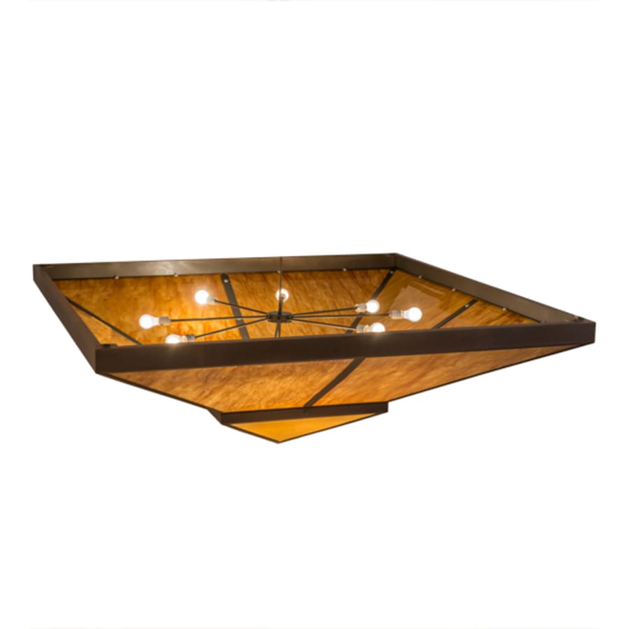 Meyda Tiffany Zephyrine 22 Light 11" Wide Semi-Flush Ceiling Fixture