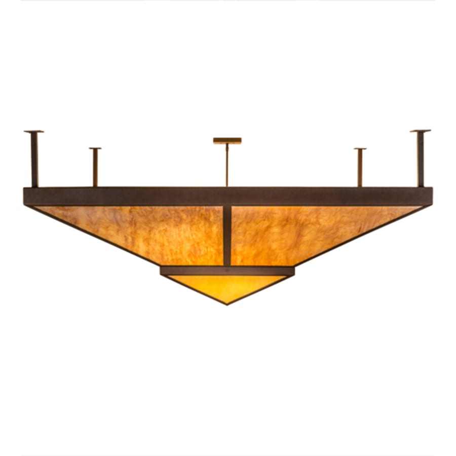 Meyda Tiffany Zephyrine 22 Light 11" Wide Semi-Flush Ceiling Fixture