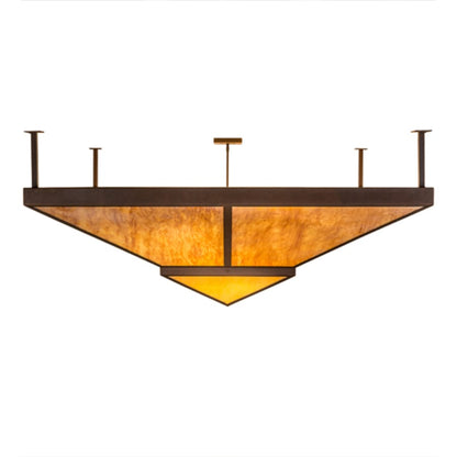 Meyda Tiffany Zephyrine 22 Light 11" Wide Semi-Flush Ceiling Fixture