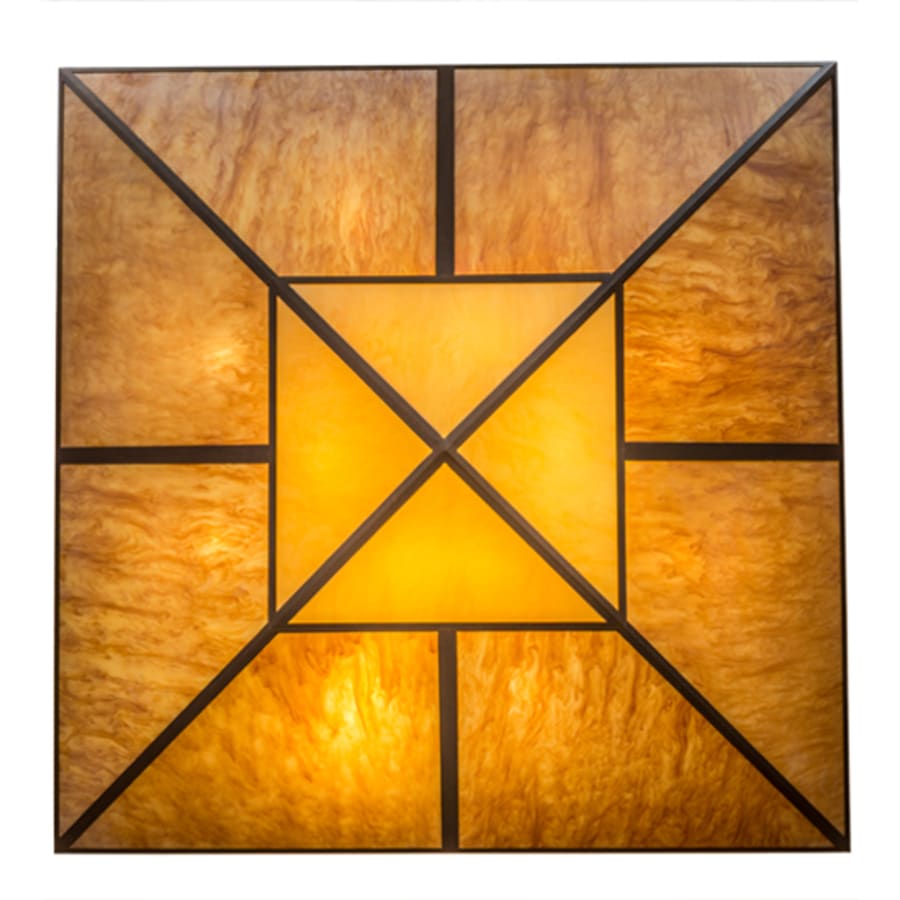 Meyda Tiffany Zephyrine 22 Light 11" Wide Semi-Flush Ceiling Fixture