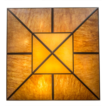 Meyda Tiffany Zephyrine 22 Light 11" Wide Semi-Flush Ceiling Fixture