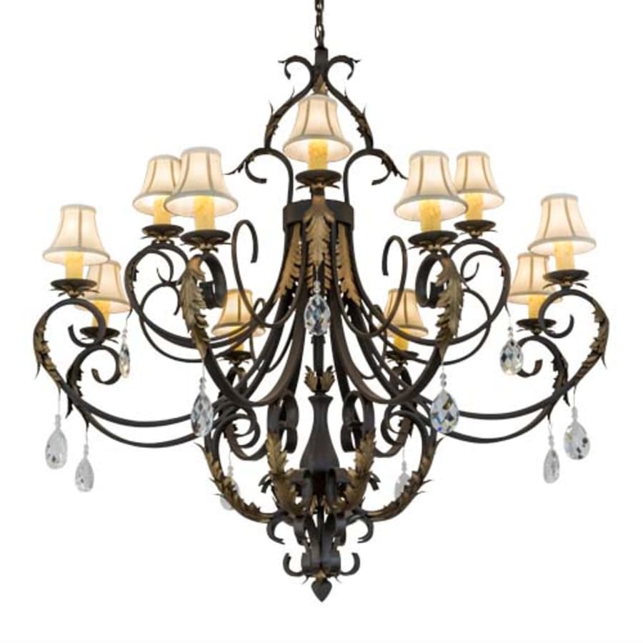 Meyda Tiffany Ingrid 12 Light 54" Wide Crystal Chandelier