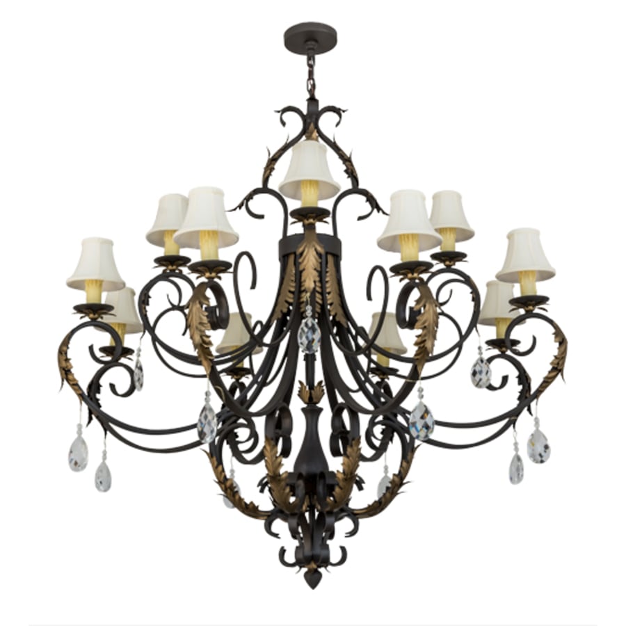 Meyda Tiffany Ingrid 12 Light 54" Wide Crystal Chandelier
