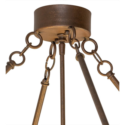 Meyda Tiffany Covina 8 Light 47" Wide Pendant