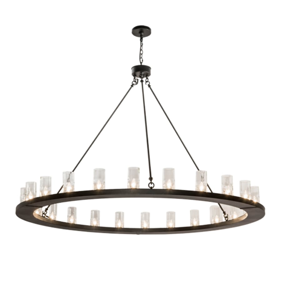 Meyda Tiffany Loxley 24 Light 72" Wide Ring Chandelier