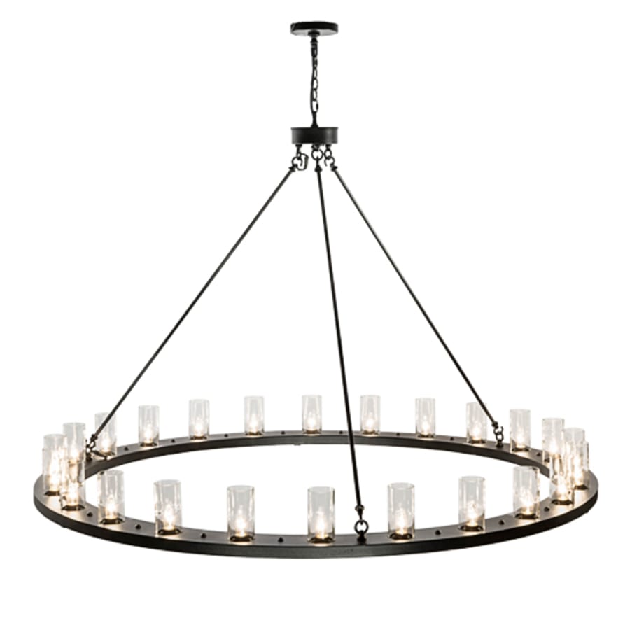 Meyda Tiffany Loxley 24 Light 72" Wide Ring Chandelier