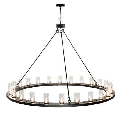 Meyda Tiffany Loxley 24 Light 72" Wide Ring Chandelier
