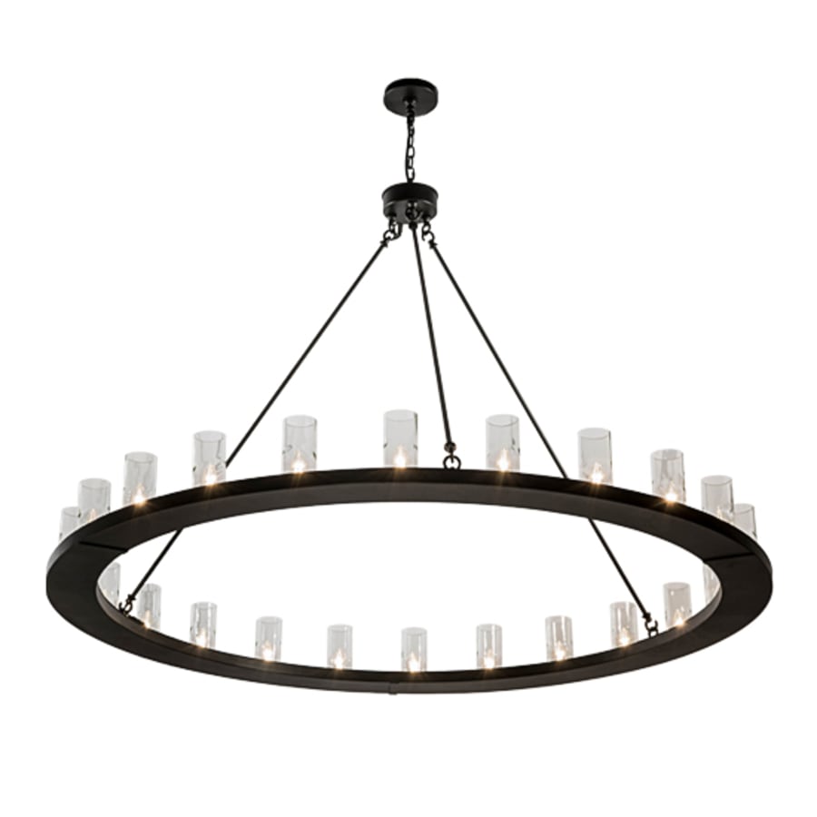 Meyda Tiffany Loxley 24 Light 72" Wide Ring Chandelier