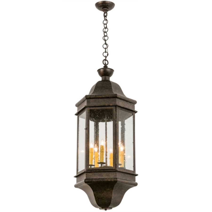 Meyda Tiffany Gascony 6 Light 15" Wide Taper Candle Pendant