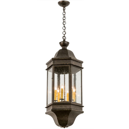 Meyda Tiffany Gascony 6 Light 15" Wide Taper Candle Pendant