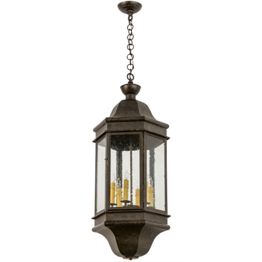 Meyda Tiffany Gascony 6 Light 15" Wide Taper Candle Pendant