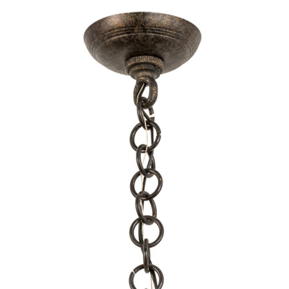 Meyda Tiffany Gascony 6 Light 15" Wide Taper Candle Pendant