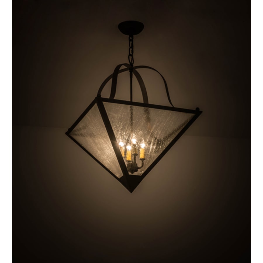 Meyda Tiffany Zale 4 Light 28" Wide Pendant