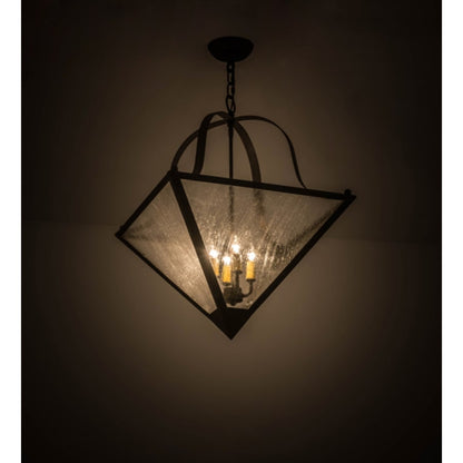 Meyda Tiffany Zale 4 Light 28" Wide Pendant