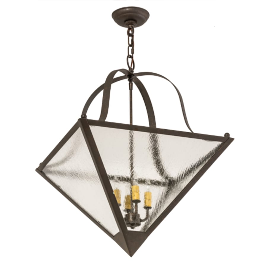 Meyda Tiffany Zale 4 Light 28" Wide Pendant