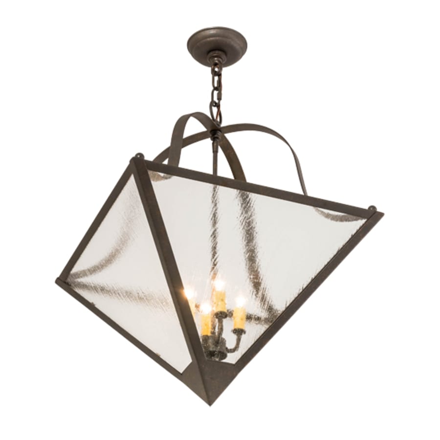 Meyda Tiffany Zale 4 Light 28" Wide Pendant