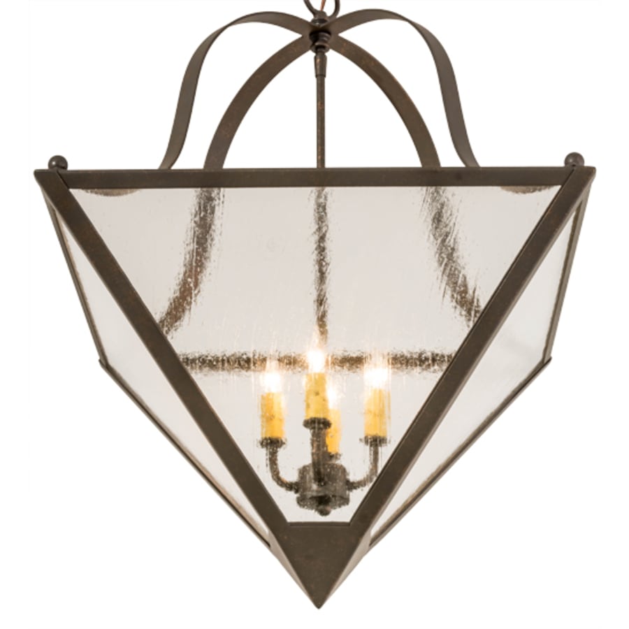 Meyda Tiffany Zale 4 Light 28" Wide Pendant