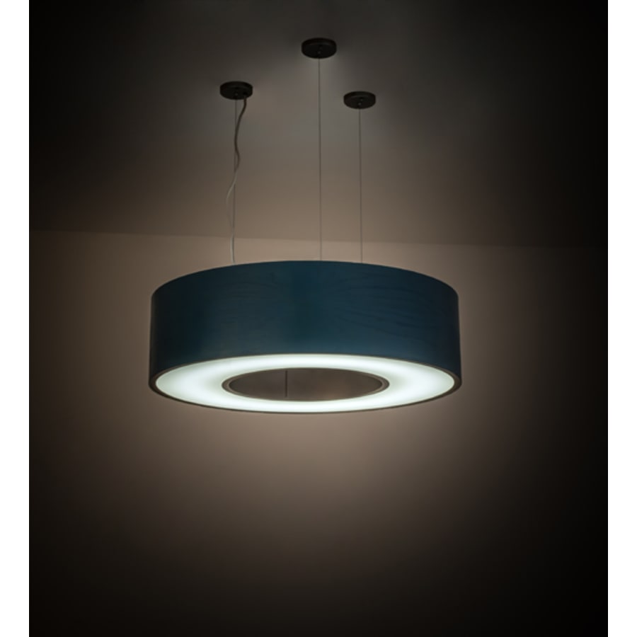 Meyda Tiffany Cilindro Hickory 36" Wide Suspension Pendant