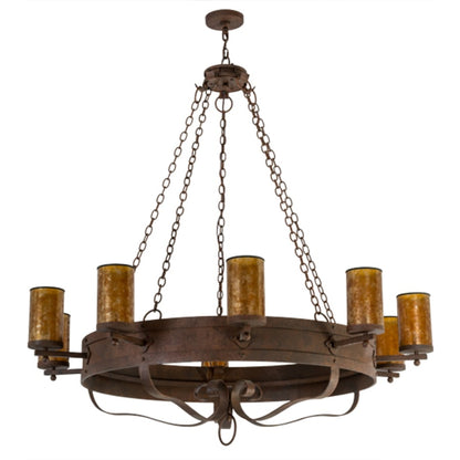Meyda Tiffany Parnella 10 Light 60" Wide Ring Chandelier