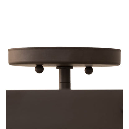Meyda Tiffany Dominga 6 Light 30" Wide Flush Mount Bowl Ceiling Fixture - Oil Rubbed Bronze Finish
