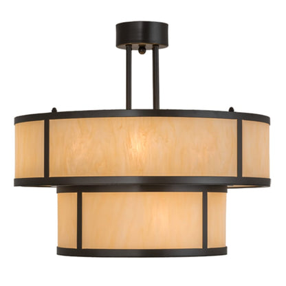 Meyda Tiffany Jayne 6 Light 24" Wide Pendant