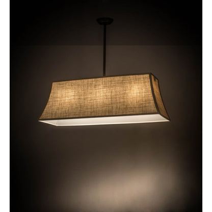 Meyda Tiffany Nadine 3 Light 36" Wide Linear Pendant