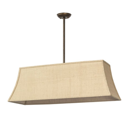 Meyda Tiffany Nadine 3 Light 36" Wide Linear Pendant