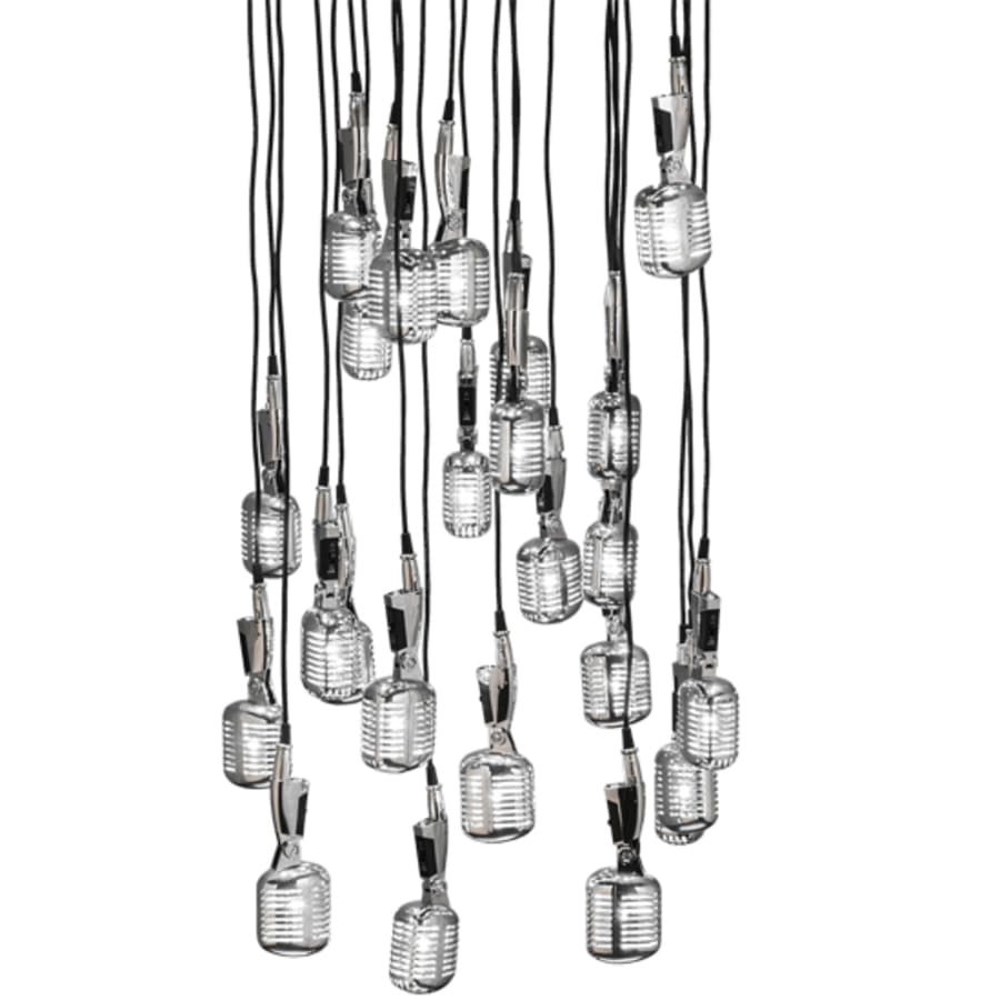Meyda Tiffany Phonic 24 Light 48" Wide Multi Light Pendant