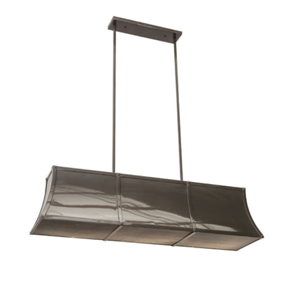 Meyda Tiffany Nadine 9 Light 64" Wide Linear Pendant