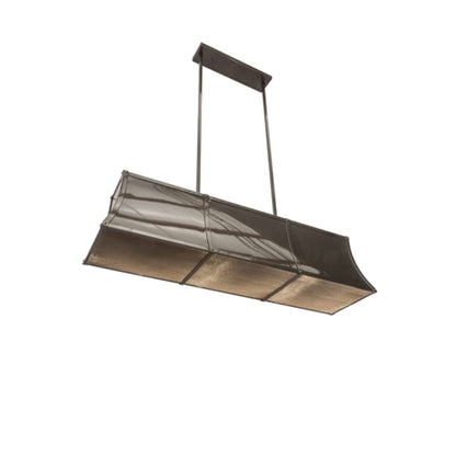 Meyda Tiffany Nadine 9 Light 64" Wide Linear Pendant