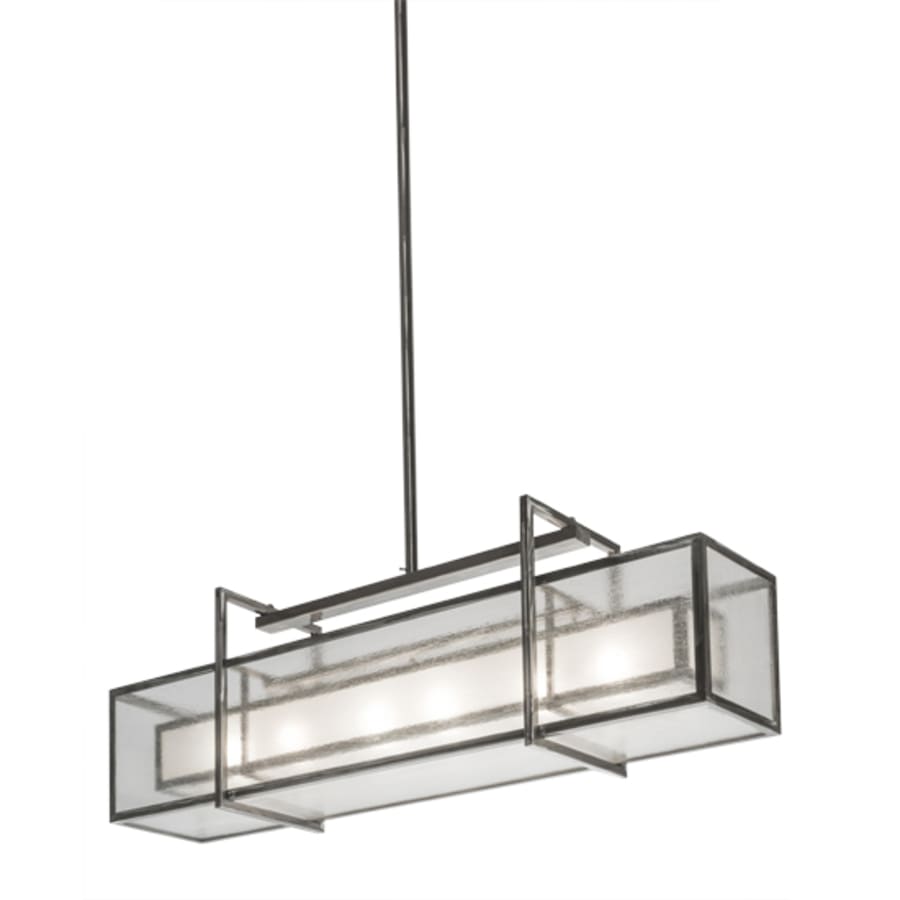 Meyda Tiffany Nelson 6 Light 54" Wide Linear Pendant