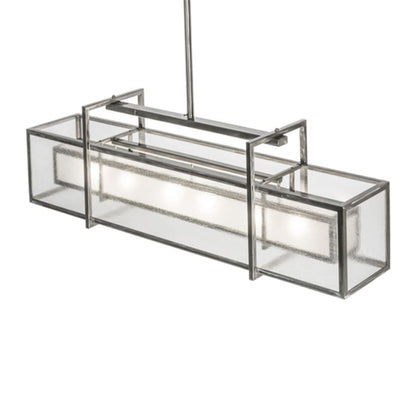 Meyda Tiffany Nelson 6 Light 54" Wide Linear Pendant
