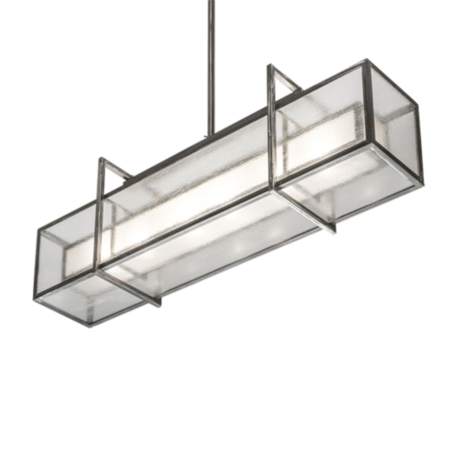 Meyda Tiffany Nelson 6 Light 54" Wide Linear Pendant