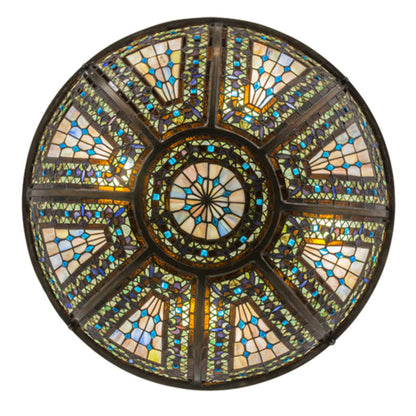 Meyda Tiffany Fleur-de-lis 4 Light 24" Wide Pendant