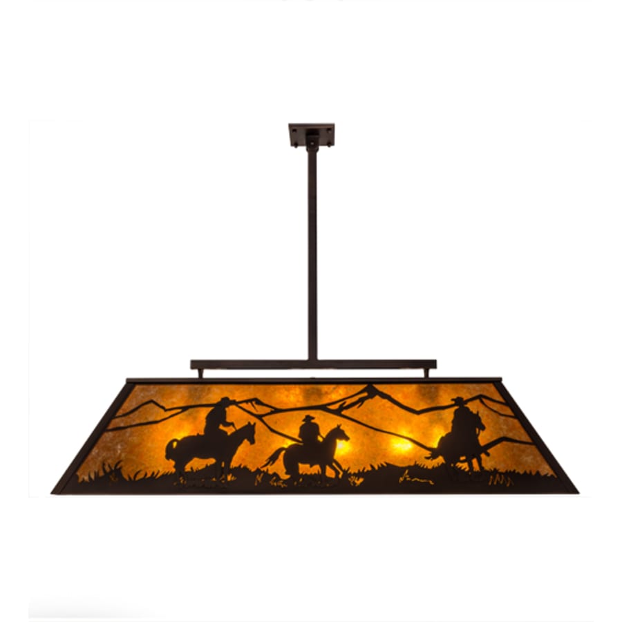 Meyda Tiffany Personalized 9 Light 48" Wide Linear Pendant