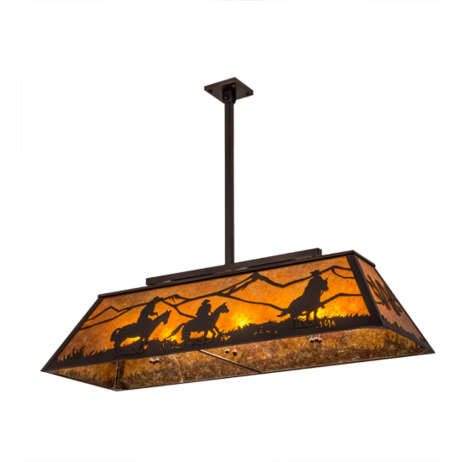 Meyda Tiffany Personalized 9 Light 48" Wide Linear Pendant