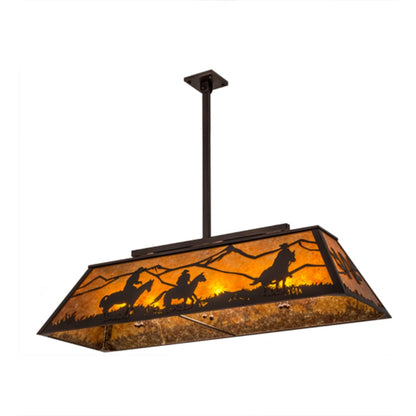 Meyda Tiffany Personalized 9 Light 48" Wide Linear Pendant