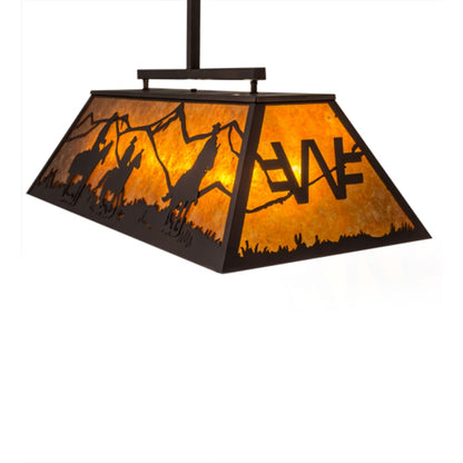 Meyda Tiffany Personalized 9 Light 48" Wide Linear Pendant