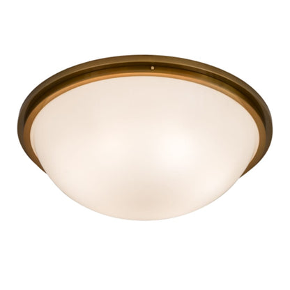 Meyda Tiffany Commerce 6 Light 37" Wide Flush Mount Bowl Ceiling Fixture
